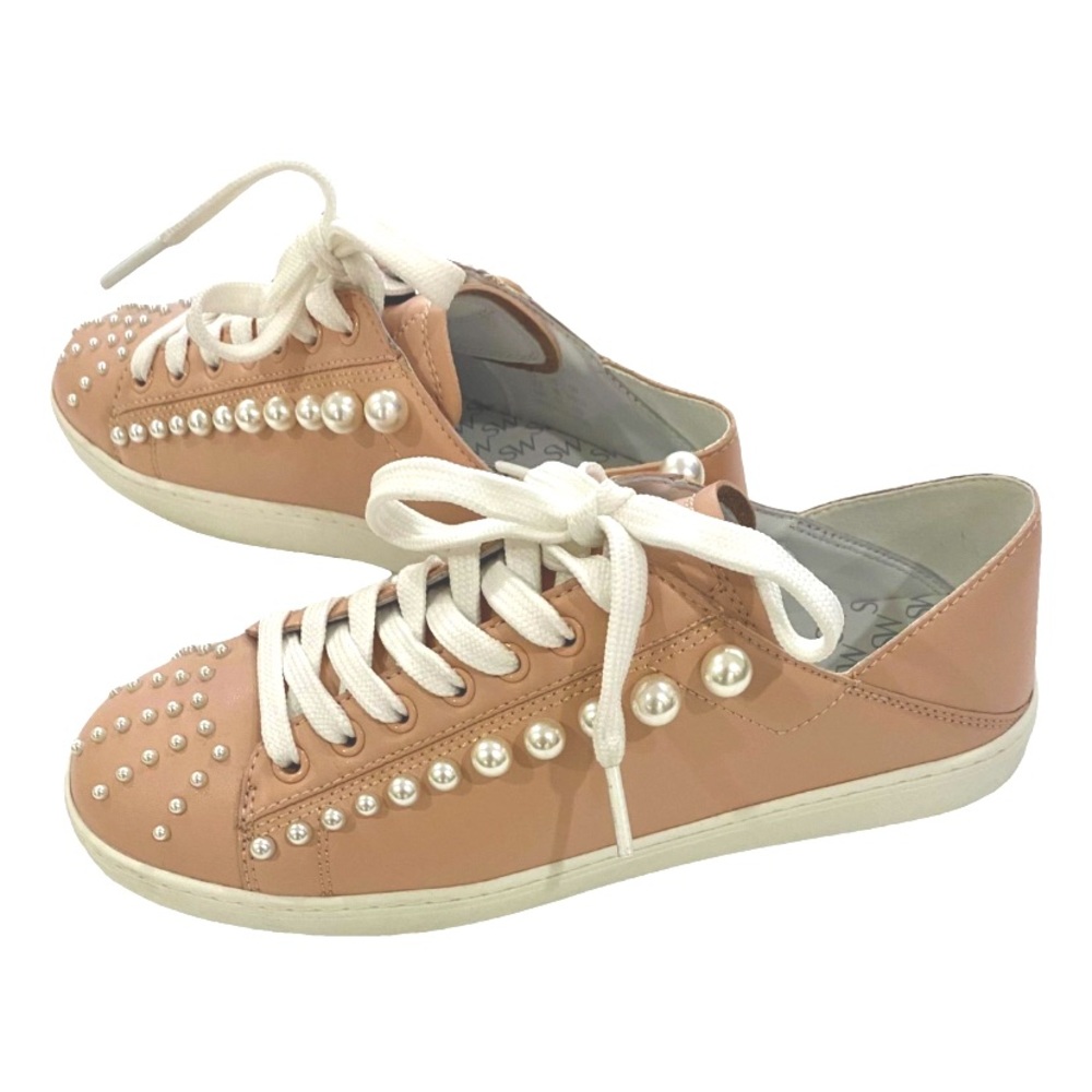 Stuart Weitzman Goldie Convertible Pearl Sneakers